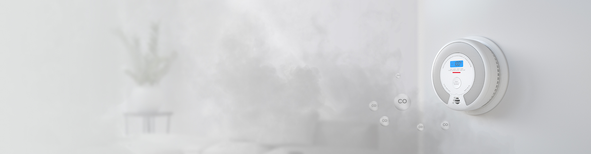 Kombinierter Rauch- und CO-Melder